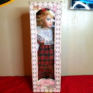 Rose Collection Porcelain Doll